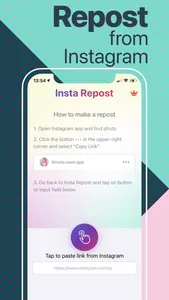 Easy Insta repost photo video screenshot 1