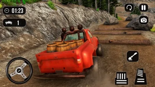 Pickup Truck Offroad Driving screenshot 2