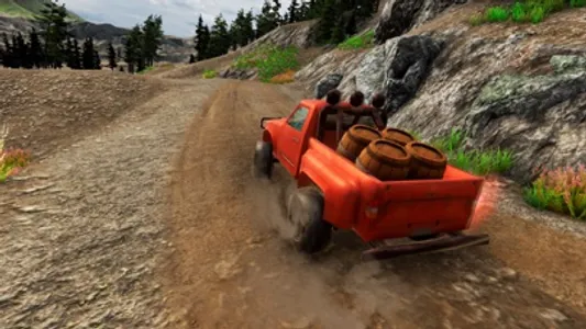 Pickup Truck Offroad Driving screenshot 3