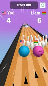 Bowling Run 3D screenshot 0