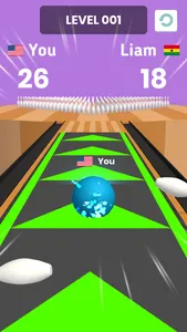 Bowling Run 3D screenshot 1