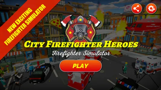 City Firefighter Heroes 3D screenshot 0