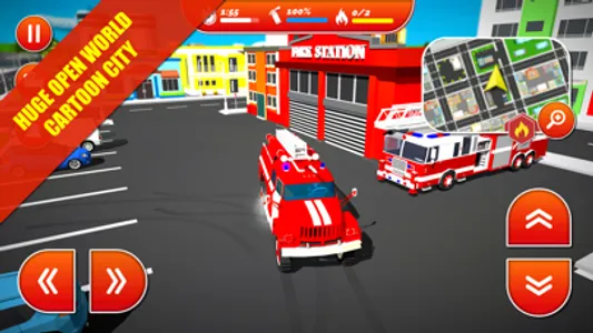 City Firefighter Heroes 3D screenshot 2