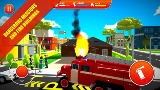 City Firefighter Heroes 3D screenshot 3