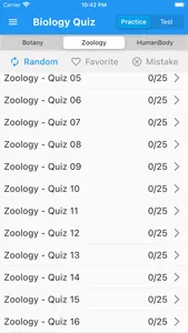 Biology Quiz (new) screenshot 5