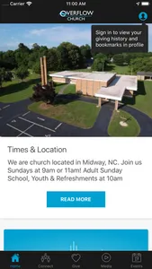 Overflow Church NC screenshot 0