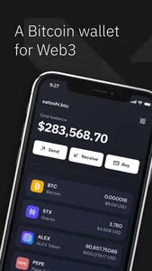 Xverse - Bitcoin Web3 Wallet screenshot 0