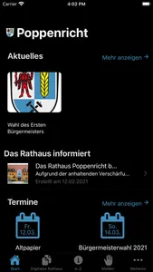 Rathaus App Poppenricht screenshot 0