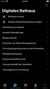 Rathaus App Poppenricht screenshot 1