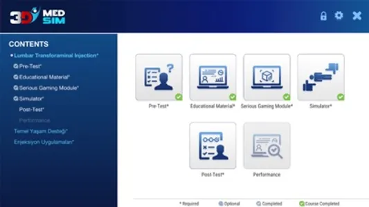 3DMedSim - Learning Suite screenshot 0