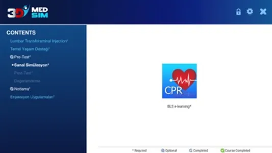 3DMedSim - Learning Suite screenshot 2