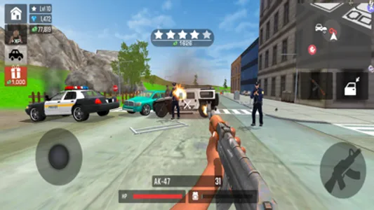 Gangster Crime City - Gang War screenshot 6