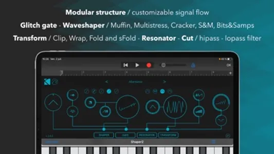 Shaper 2 : audio destroyer screenshot 1