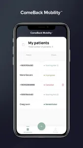 ComeBack Mobility - Doctor screenshot 1