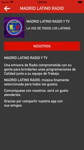 MADRID LATINO RADIO Y TV screenshot 1