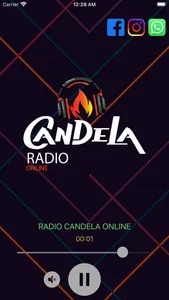 Radio Candela Online screenshot 1