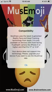 MusiFace screenshot 1