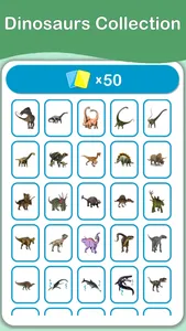 Dinosaurs Cards - Dino Game screenshot 0