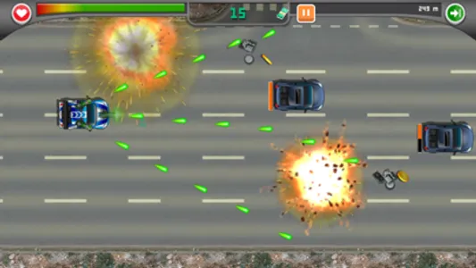 Retro Road Fury screenshot 0