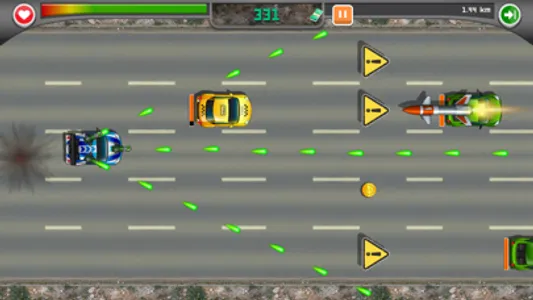 Retro Road Fury screenshot 2