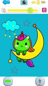 Kawaii Unicorn: Coloring World screenshot 6