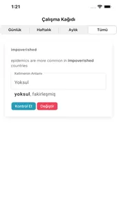 Kelime Defteri screenshot 2