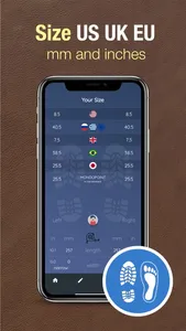 Shoe Size Meter Converter Pro screenshot 1