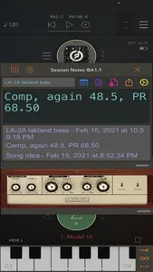 Session Notes AU screenshot 2