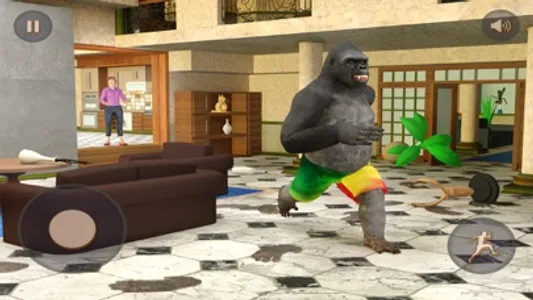 Scary Stranger: Gorilla Pranks screenshot 1