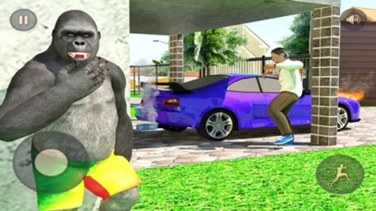 Scary Stranger: Gorilla Pranks screenshot 4