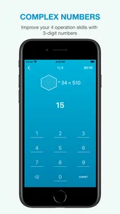 HexaMath - Brain Training Gym screenshot 3