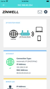 Zinwell HomeWiFi screenshot 0