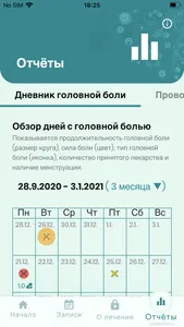 Компас мигрени screenshot 5