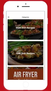 Healthy Air Fryer Recipes App screenshot 1