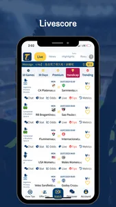 Tipsme - Football livescore screenshot 1