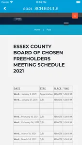 Essex County Commissioners screenshot 3