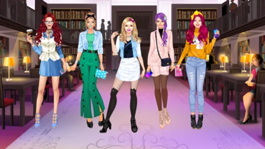 College Girls Dress Up Games screenshot 4