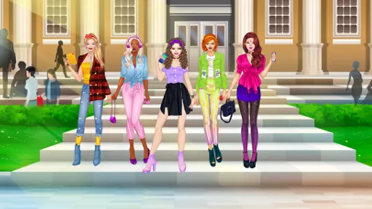 College Girls Dress Up Games screenshot 6