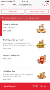 KFC Austria Click & Collect screenshot 2