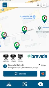 Bravida Charge SE screenshot 1