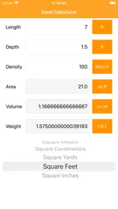 Sand Calculator screenshot 5