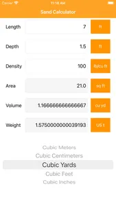 Sand Calculator screenshot 6