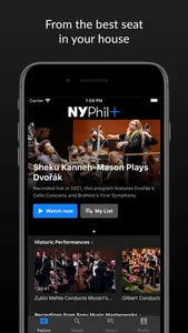 NYPhil+ screenshot 1