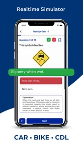 South Dakota DMV Permit Test screenshot 1