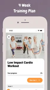 Workout for Over 50s screenshot 2