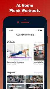 Plank Exercise Routine screenshot 1