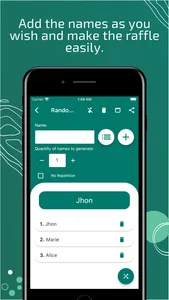 Easy Random Numbers and Names screenshot 2