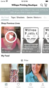 Willapa Printing Boutique screenshot 1