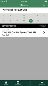 Cleveland Racquet Club Inc screenshot 5