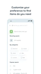 Rentr App screenshot 1